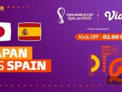 Link Nonton Jepang vs Spanyol Live 02.00 WIB