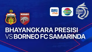 Bhayangkara vs Borneo FC Live