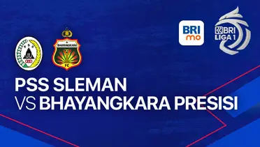 PSS Sleman vs Bhayangkara Live