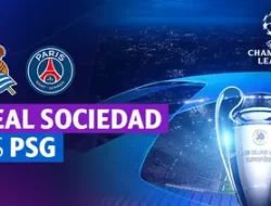 SCORE 808! Link Live Streaming Gratis Real Sociedad vs PSG Live 03.00 WIB